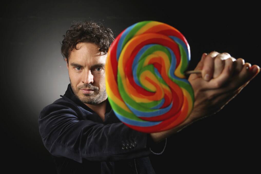 DON'T LICK: Damon Gameau features in the documentary That Sugar Film.