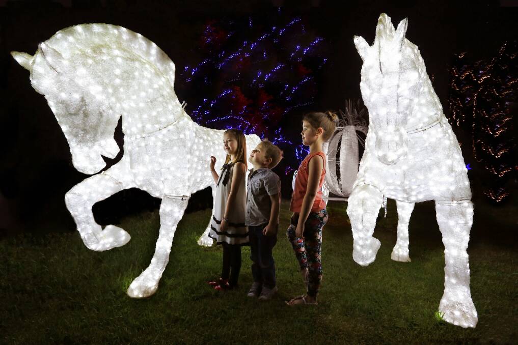 SENSATIONAL: The Christmas Lights Spectacular at Hunter Valley Gardens is open now. 