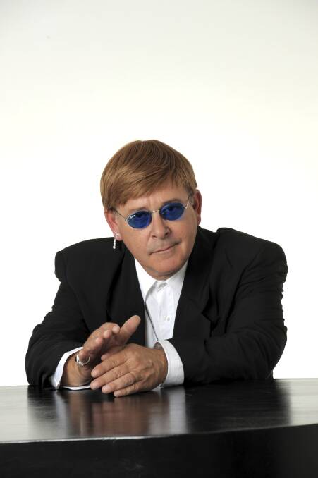ROCKET MAN: Lance Strauss, also known as Elton Jack, will perform his Elton John tribute show at Wests New Lambton on August 5.