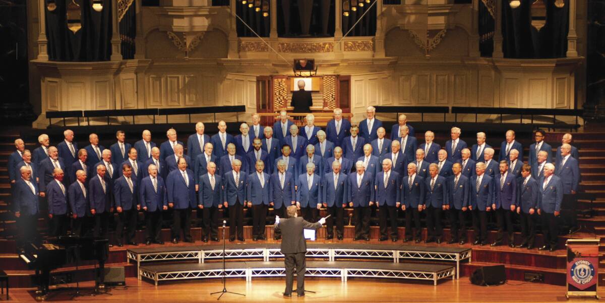ACCLAIM: The highly regarded Sydney Male Choir will perform in Salamander Bay on Sunday.