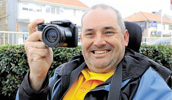 HIS PERSPECTIVE: Robert Harper will get behind the camera to show off Port Stephens.