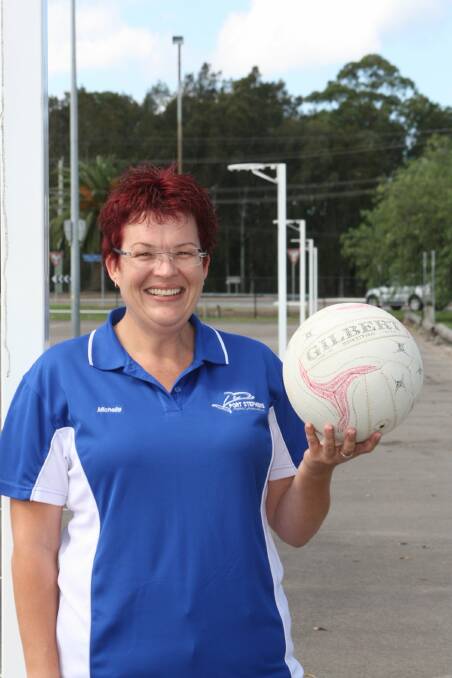 RARING TO GO: Port Stephens Netball Association president Michelle Archer.