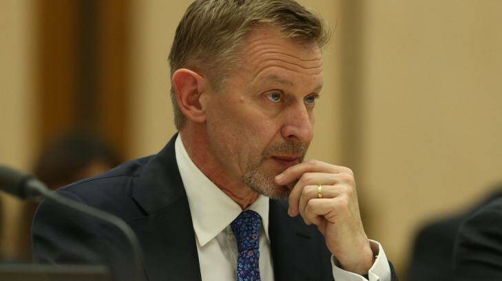 ABS chief David Kalisch appears before the economics references committee. Photo: Andrew Meares