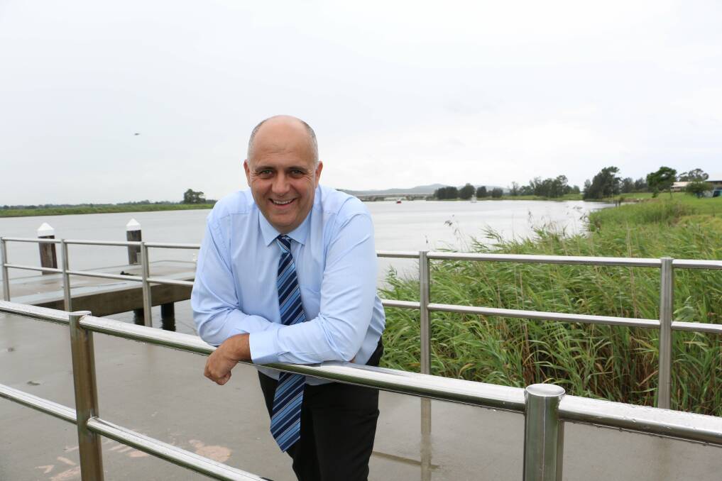 LIBERAL CANDIDATE: Ken Jordan on the banks of the Hunter River after winning preselection. Picture: Stephen Wark