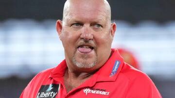 Coach David Saker has been sacked after the Melbourne Renegades' poor BBL campaign. (Scott Barbour/AAP PHOTOS)