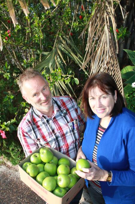 FEEL GOOD: Dr Peter and Sue Romero are promoting healthy eating and a healthy lifestyle. Picture: Stephen Wark
