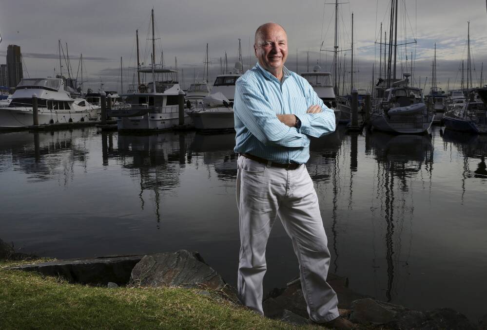 ps-msbook-17CAP: Author and sailor Rob Mundle paid Nelson Bay a special visit this week.Rob Mundle image.jpg