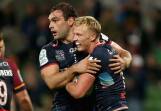 The Melbourne Rebels have been thrown a Super Rugby Pacific lifeline after a vote by creditors. (Rob Prezioso/AAP PHOTOS)