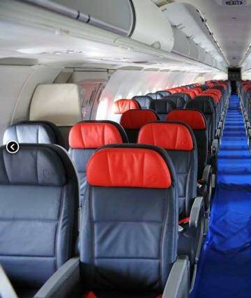 Seats on economy class. Photo: Turkish Airlines