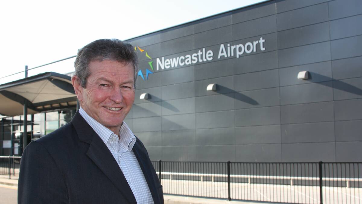 Paul Hughes, CEO at Newcastle Airport Williamtown. 13/08/2012 Photo by Stephen Wark