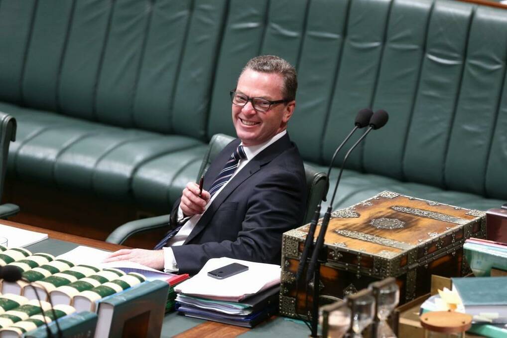 Education Minister Christopher Pyne and his wife billed taxpayers $30,000 for a trip to Europe. Photo: Alex Ellinghausen