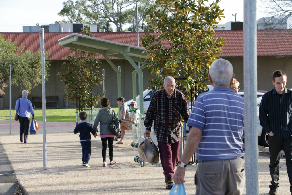 PLACE TO BE: People starting to use The Hub at Raymond Terrace. Picture: Stephen Wark