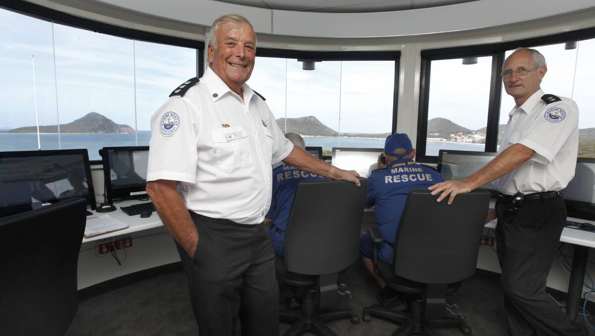 HOT WATER: Port Stephens Marine Rescue Unit ex-commander Bob Young is fighting a possible expulsion from the volunteer organisation.