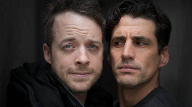 Hamish Blake and Andy Lee are getting ready to shoot a second season of their TV show True Story. Photo: Simon Schluter
