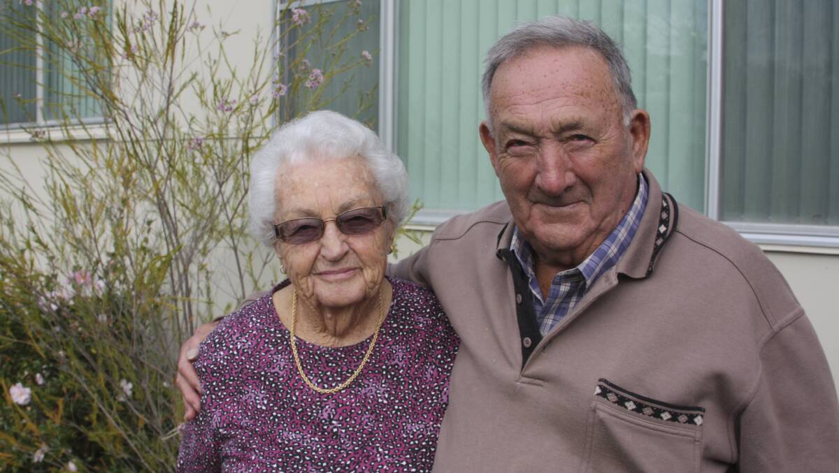 LOCAL LEGENDS: Mavis and Ted Mowbray have been recognised for their community work. Picture: Jessica Brown.