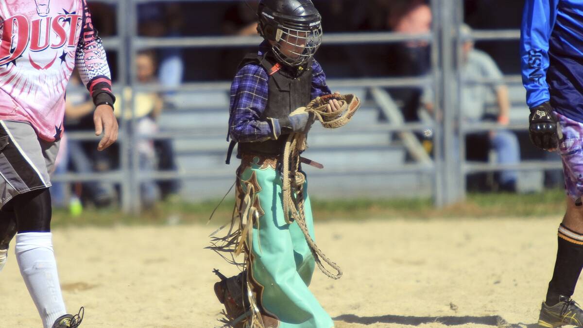 The rodeo will hit Stroud on September 19 and 20, swelling the town's population from 600 to 5000. Pictures by Brett Bayliss.
