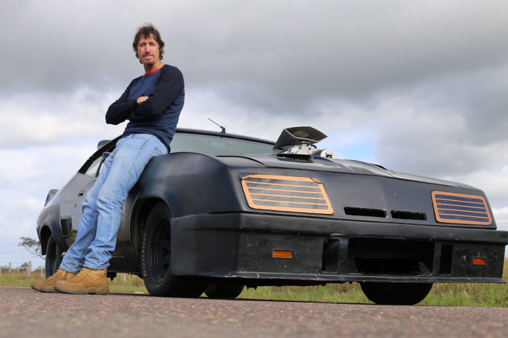 Brandy Hill's David South has hand-built his very own Mad Max Interceptor. Pictures: Ellie-Marie Watts.