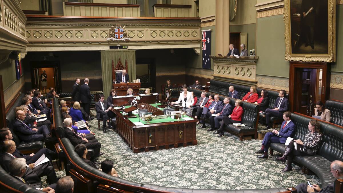 MP: Port MP Kate Washington was kicked out the Legislative Assembly chamber during question time on Tuesday.