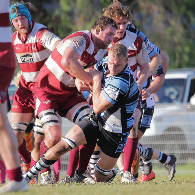 TOUGH: The Gropers went down to University in the annual Ben Clarke Shield last weekend. Photo: Facebook.