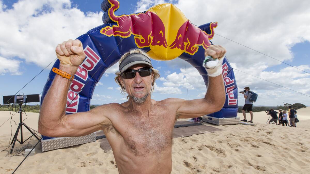 Shots by the Red Bull Media House from the Dune Dusters soft sand race on December 14.