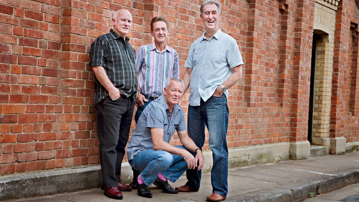 STILL BOPPING: The Delltones will appear at Soldiers Point Bowling Club on October 11.