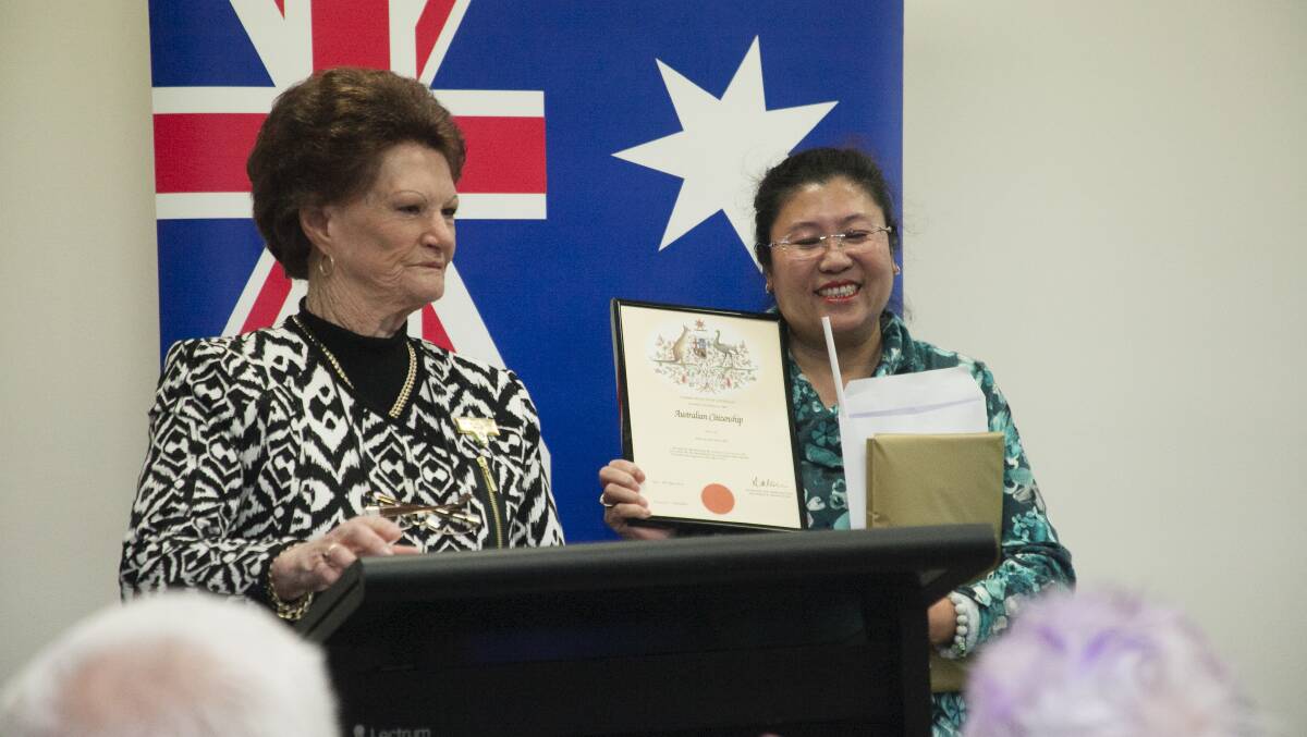 Four Great Lakes residents become Australian citizens during Local Government Week.