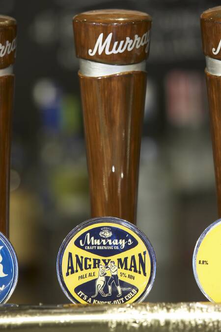 WINNER: Murray's Brewery beer Angry Man Pale Ale won gold at the Craft Beer Awards.