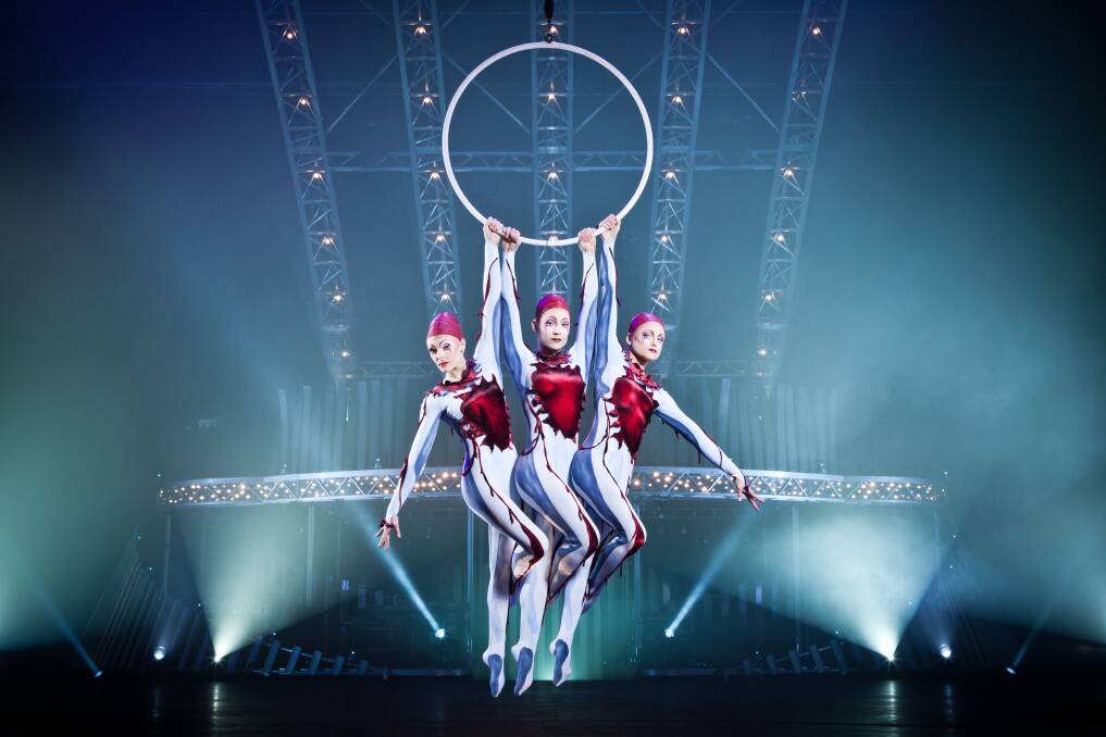 IMAGINATION AWAKENED: Quidam by Cirque du Soleil is at Newcastle Entertainment Centre between January 15 and 24. Photo by: Matt Beard.