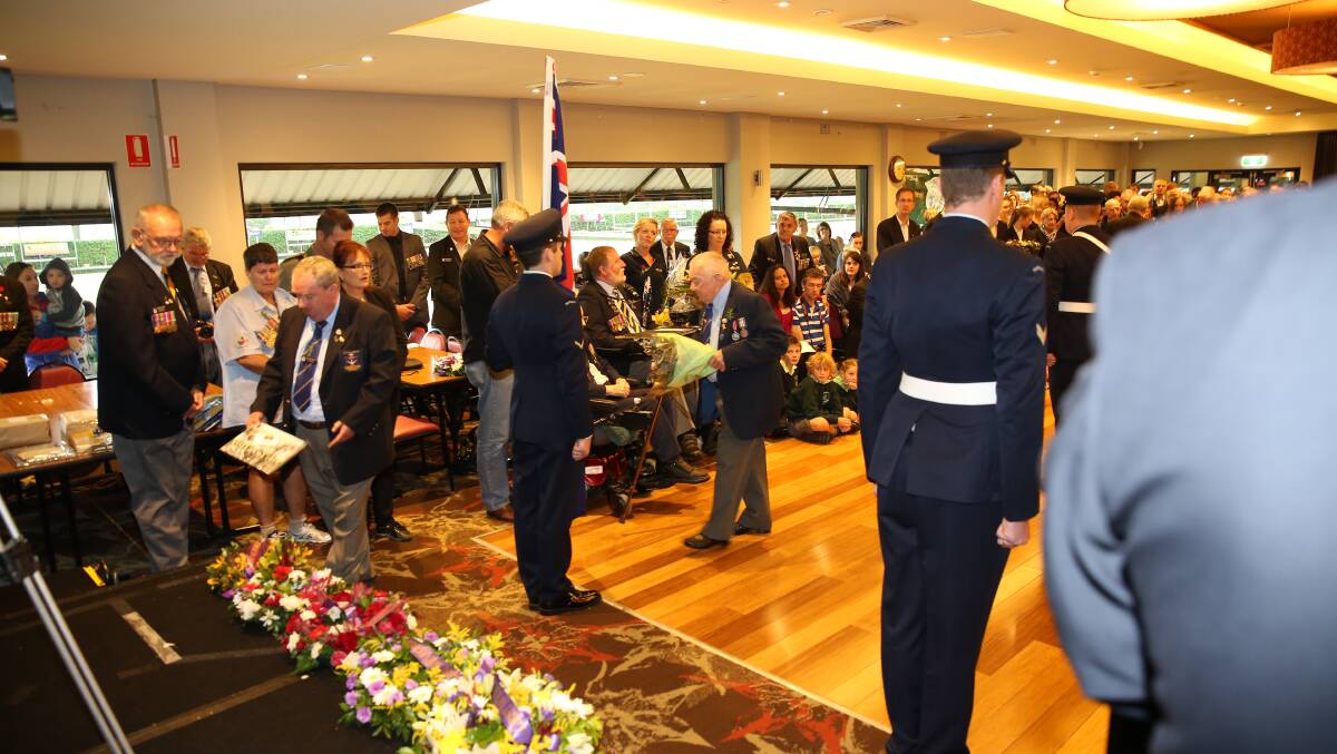 Pictures of the 2014 Anzac Day services in Nelson Bay and Raymond Terrace. Pictures by Stephen Wark.