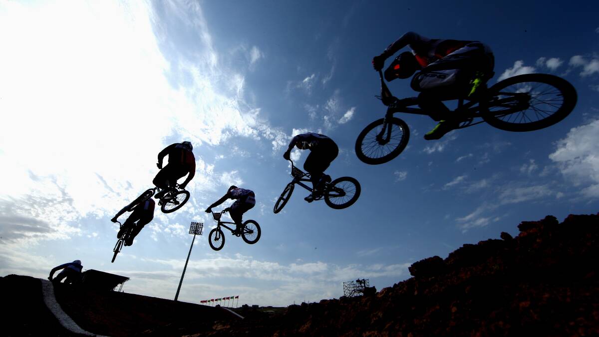 Stock photo of BMX riders. Picture: Getty Images