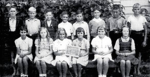 MEMORIES: Do you know any of these children from 5th class in 1941? One of the photos on clickHistory Great Lakes, this class photo has an incomplete list of names. Can you fill in the blanks? Back row: (unidentified), (?) Collins, Russell Fuller, Trev Elliott, John Watson, John Breese, (unidentified), Max Bramble. Front row: Pat Taylor, Dorothy Blows, Ida Bramble, Noelene Affleck, Heather McBride, (unidentified).