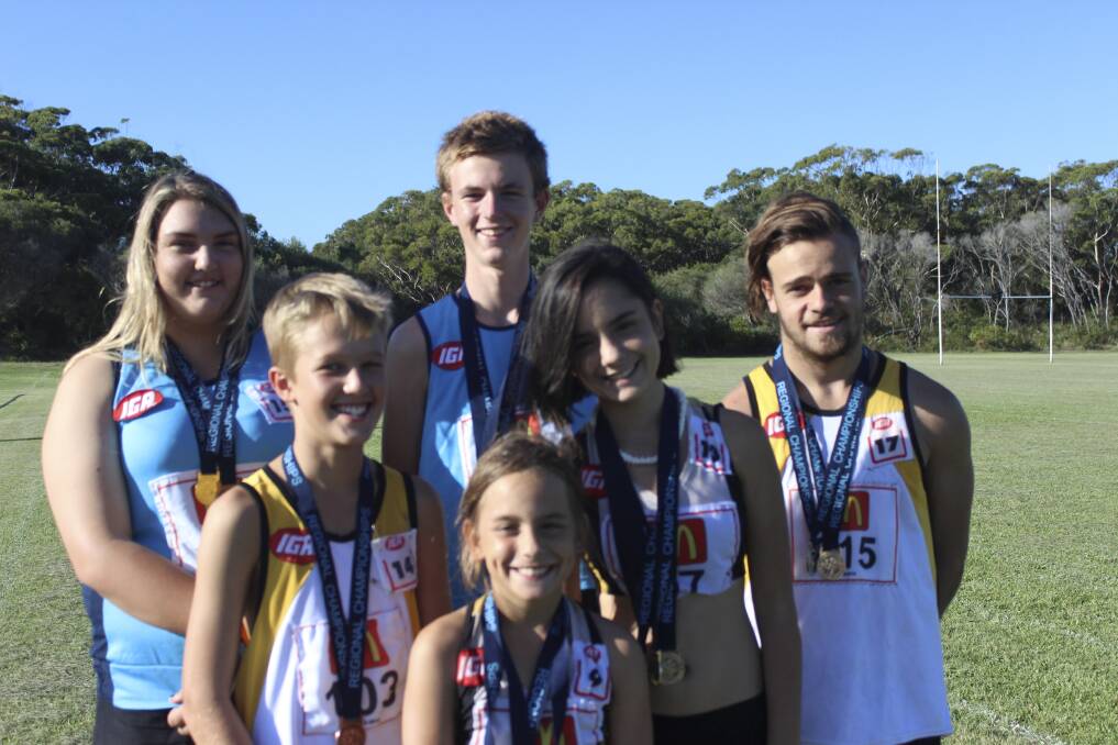 QUALIFIERS: Athletes Montanna Gessey, Tate Bruinsma, Luke Rochester, Leilani White, Carl Williams and Lily-Ann White.