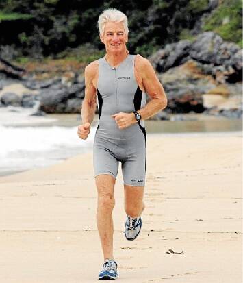 INSPIRING: Triathlete and cancer survivor Keith Pearce will speak at the free Active and Healthy Seniors event.