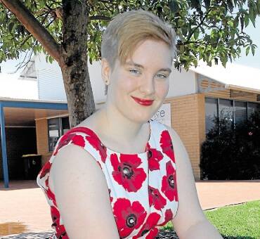 LONG WAIT: St Philip's Christian College year 12 student Gemma Smith, 17. Picture: Ellie-Marie Watts