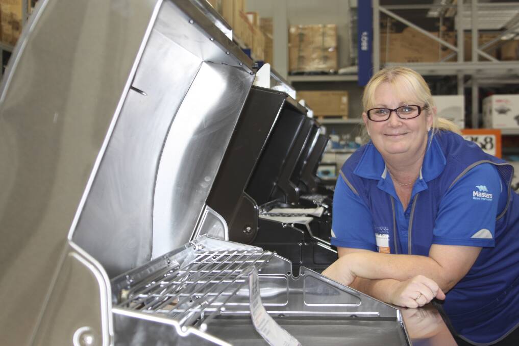 IN CHARGE: Martina Cross is the manager of the new Masters Heatherbrae store. Picture: Sarah Price