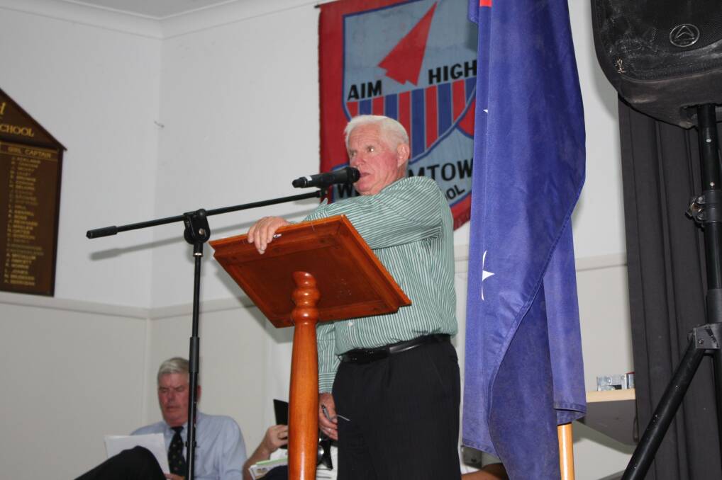 DEBATE: Port Stephens mayor Bruce MacKenzie. Picture: Ellie-Marie Watts.