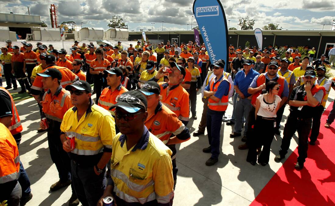 OPENING: March 2012 saw the official opening of the $50 million Sandvik Mining Village at Heatherbrae.  