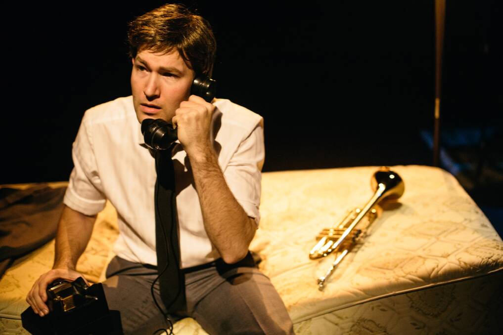 SOLO STYLE: David Goldthorpe brings to life trumpeter Chet Baker.
