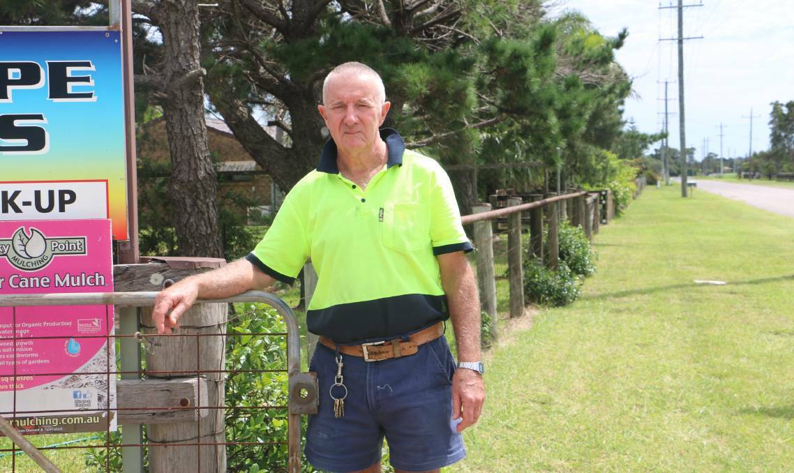 NOT HAPPY: Coalition Against PFAS president and Fullerton Cove resident Lindsay Clout said he was "disgusted" with the Williamtown SAP changes.