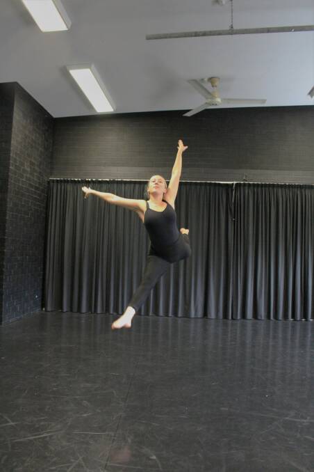 ELEGANT: Ellie Martin of Irrawang High School did dance as one of her HSC subjects this year. Picture: Supplied