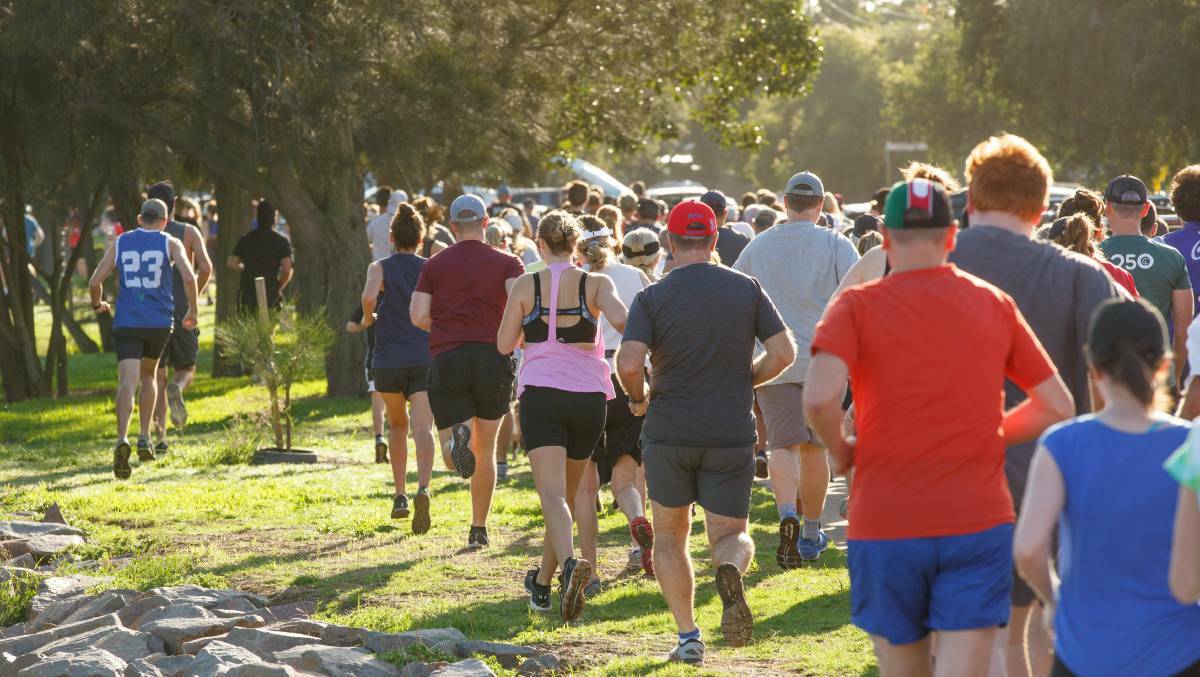 Parkrun is on at Fingal Bay every Saturday at 8am. Picture by Max Mason-Hubers