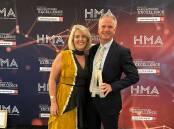 Member for Swansea Yasmin Catley and Senquip CEO Norman Ballard at the Hunter Manufacturing Awards 2023. Picture supplied