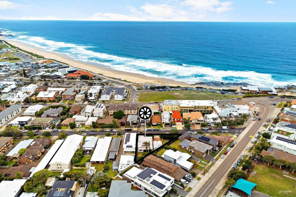 The house is 250 metres to Merewether Beach. Picture supplied
