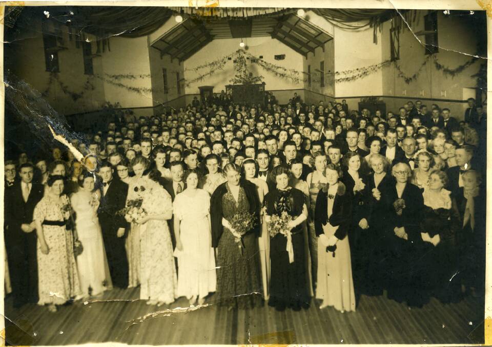 St James Centenary Ball at the Astor Theatre in 1922. Picture courtesy of the Morpeth Museum Collection, Morpeth.