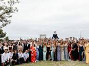 The 2023 graduating class of Tomaree High School celebrated the end of their schooling years on November 6. Picture supplied 