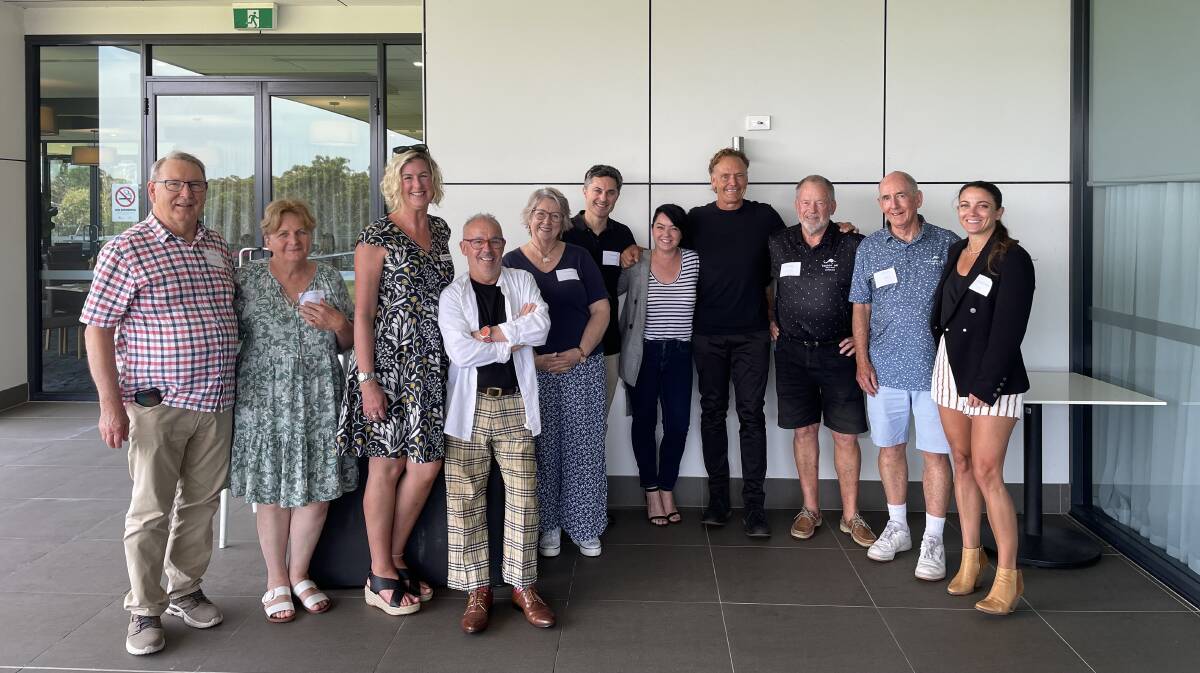 Port Stephens business owners and residents heard from Ironman great Guy Leech last week at a luncheon event at Nelson Bay Golf Club. Picture by Laura Rumbel 