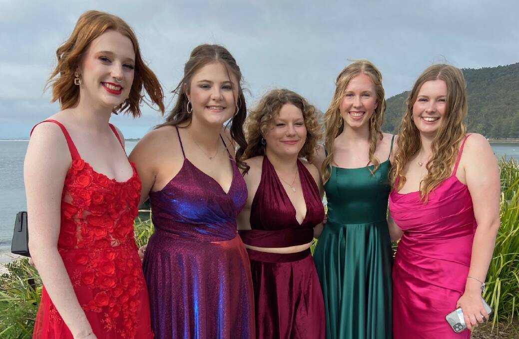 Year 12 students of Port Stephens reminisce and celebrate the end of their schooling years at formal events across the Bay. Pictures supplied 