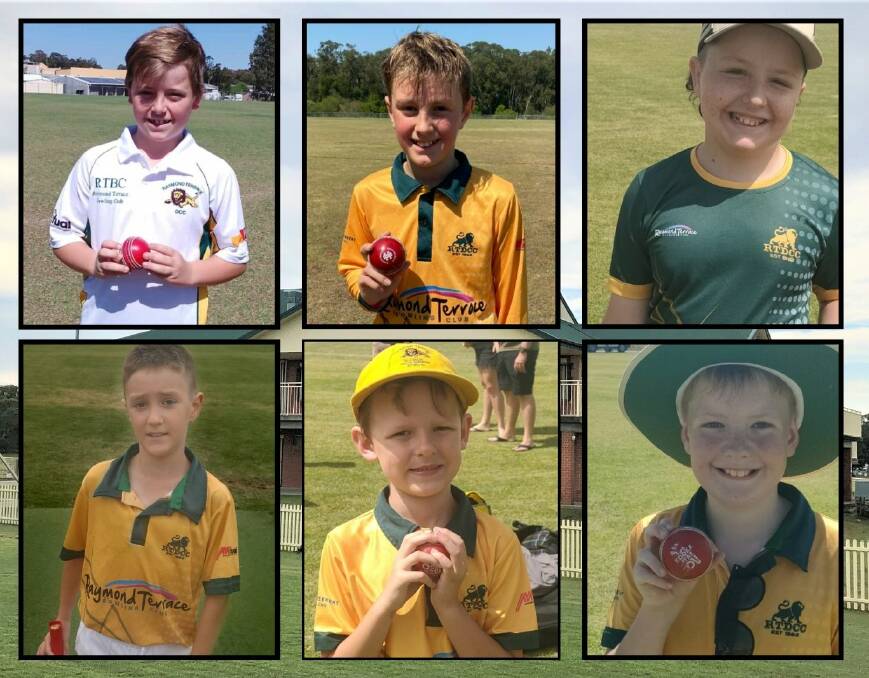 Clockwise from top left: Lachlan Walker, Harry Jordan, Archie Grining, Hunter Wells, Hunter Holstein and Sam Jordan. Pictures supplied