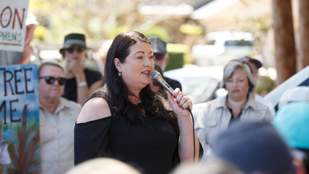 Liberal candidate for the seat of Port Stephens, Jaimie Abbott. Picture: Max Mason-Hubers