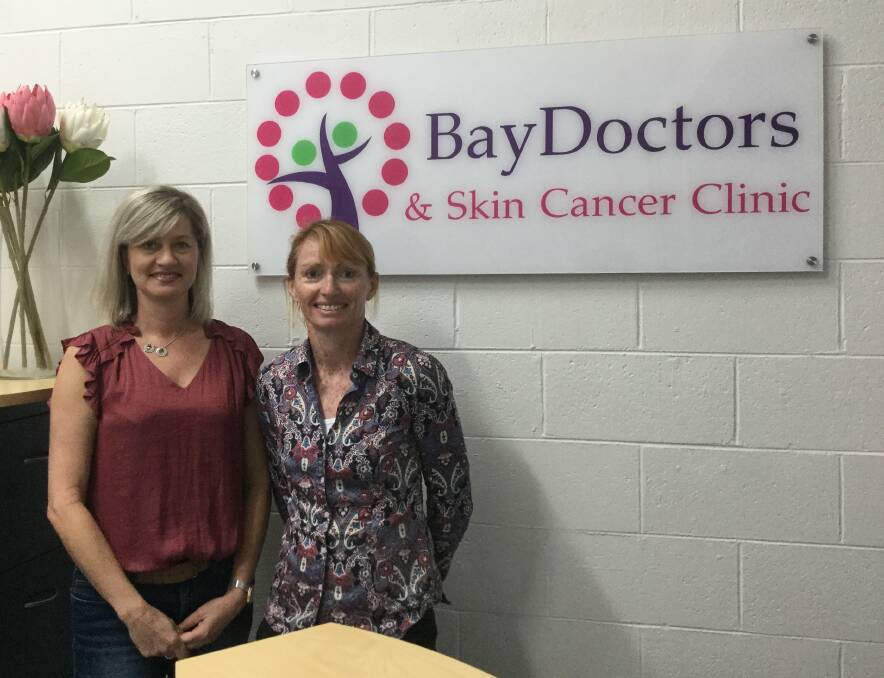 TRADITIONAL APPROACH: Dr Jodie Yapp and administration manager Jo Banner, from Bay Doctors, are focused on providing quality medical care and personalised service to the people of Nelson Bay.